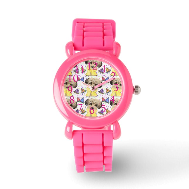 RELOJ DE PULSERA VIGILANCIA DE YORKIE POO (Anverso)