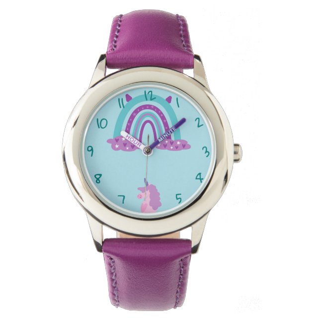 Reloj De Pulsera Vigilancia del acero inoxidable arco iris (Anverso)