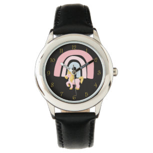 Reloj De Pulsera Vigilancia del acero inoxidable arco iris