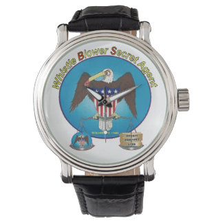 Reloj De Pulsera Vigilancia del agente secreto del informante