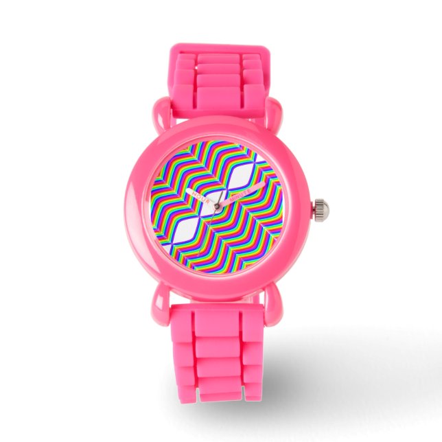 Reloj De Pulsera Vigilancia del alcance del arco iris (Anverso)