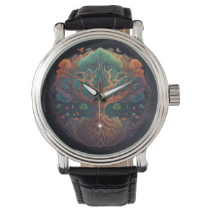 Reloj De Pulsera Vigilancia del árbol de la vida