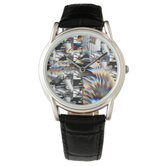 Reloj De Pulsera Vigilancia del ataque con arco iris (Anverso)