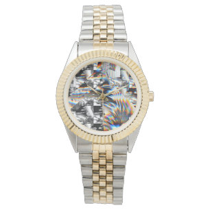 Reloj De Pulsera Vigilancia del ataque con arco iris