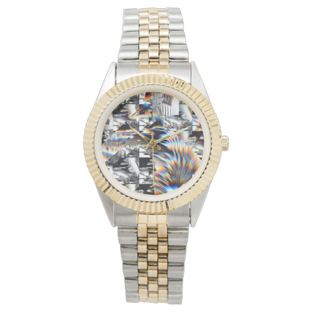 Reloj De Pulsera Vigilancia del ataque con arco iris (Anverso)