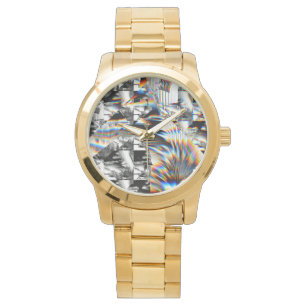 Reloj De Pulsera Vigilancia del ataque con arco iris