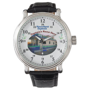 Reloj De Pulsera Vigilancia del capitán de la lancha doméstica