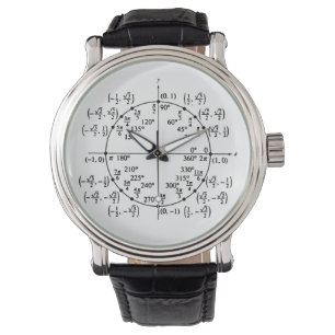 Reloj De Pulsera Vigilancia del círculo de la unidad matemática