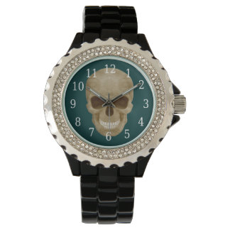Reloj De Pulsera Vigilancia del cráneo del camuflaje