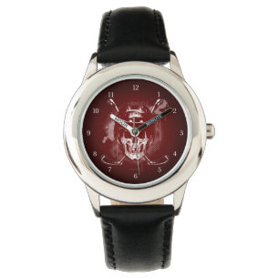 Reloj De Pulsera Vigilancia del cráneo del hockey