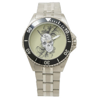 Reloj De Pulsera Vigilancia del cráneo gótico