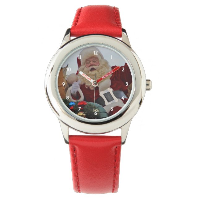Reloj De Pulsera Vigilancia del desfile de Santa Claus (Anverso)