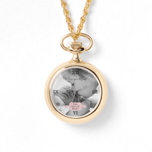 Reloj De Pulsera Vigilancia del Día de la Madre de la Foto Minimali