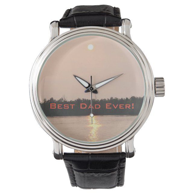 Reloj De Pulsera Vigilancia del Día del Padre (Anverso)
