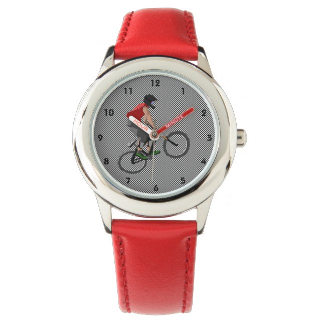 Reloj De Pulsera Vigilancia del diseño de bicicletas extremas (Anverso)