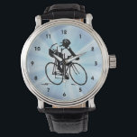 Reloj De Pulsera Vigilancia del diseño de ciclismo<br><div class="desc">Reloj deportivo para ciclismo</div>