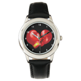 Reloj De Pulsera Vigilancia del diseño de guantes de boxeo