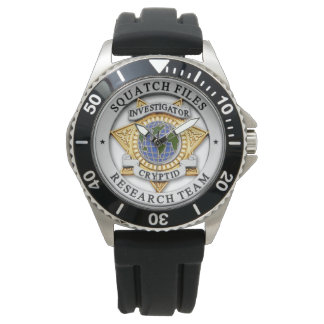 Reloj De Pulsera Vigilancia del equipo de investigación de archivos