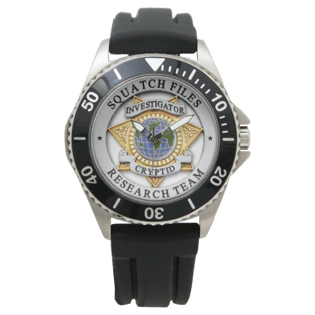 Reloj De Pulsera Vigilancia del equipo de investigación de archivos (Anverso)