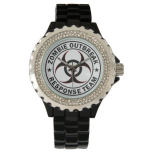 Reloj De Pulsera vigilancia del equipo de respuesta zombi