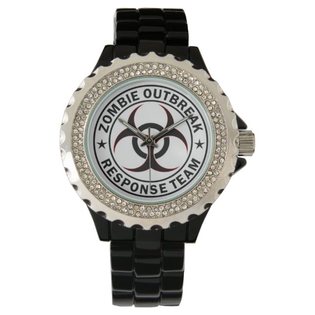 Reloj De Pulsera vigilancia del equipo de respuesta zombi (Anverso)