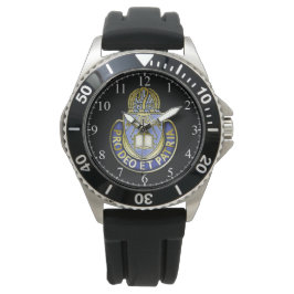Reloj De Pulsera Vigilancia del Escudo de los Cuerpos de Capellán d