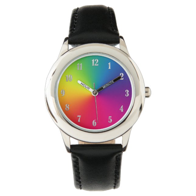 Reloj De Pulsera Vigilancia del espectro de colores (Anverso)