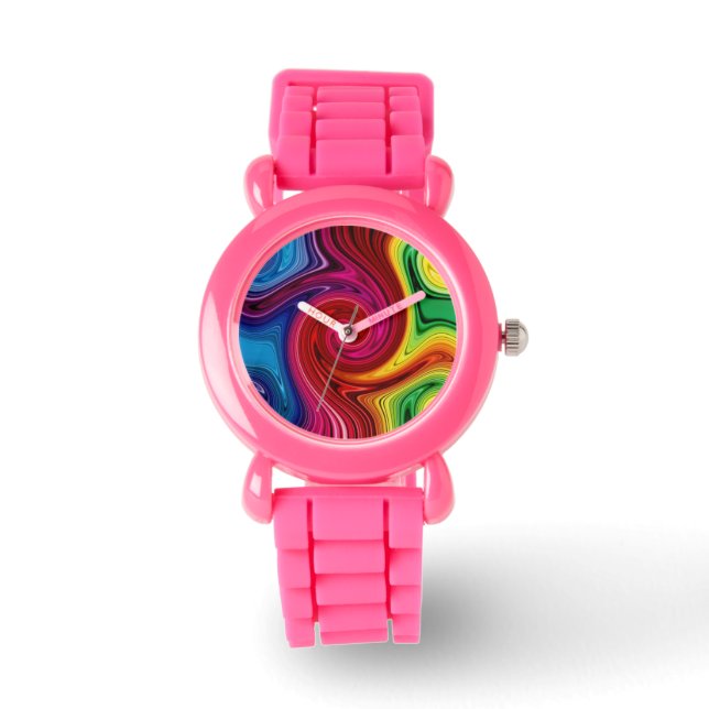 Reloj De Pulsera Vigilancia del espectro de colores (Anverso)