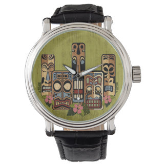 Reloj De Pulsera Vigilancia del Fiesta II de Tiki