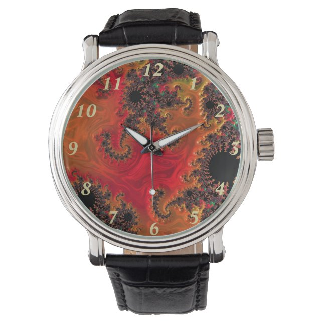 Reloj De Pulsera Vigilancia del fuego y la belleza (Anverso)