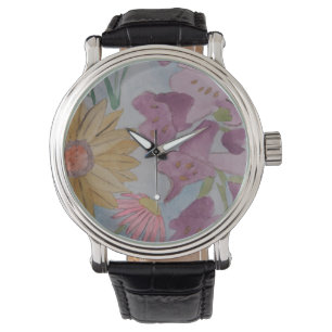 Reloj De Pulsera Vigilancia del Jardín de la Cabaña de Inglés