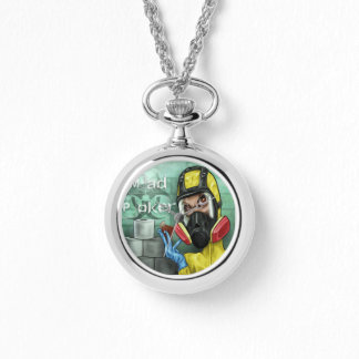 Reloj De Pulsera Vigilancia del logotipo del Pazzo Covid de MAD Pok