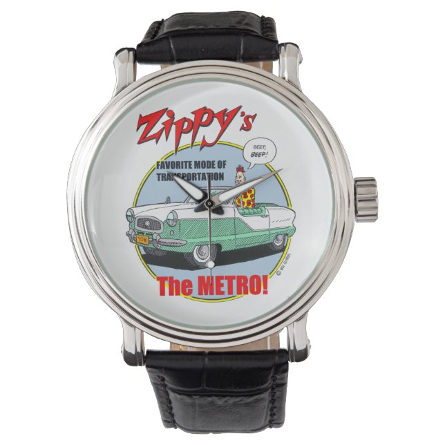 Reloj De Pulsera Vigilancia del metro de Zippy (Anverso)