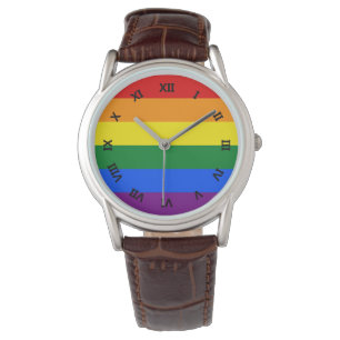 Reloj De Pulsera Vigilancia del Orgullo Arcoiris