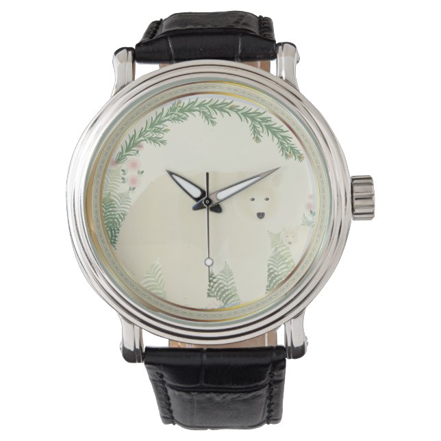 Reloj De Pulsera Vigilancia del oso espiritual (Anverso)