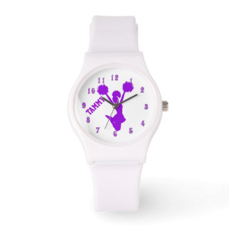 Reloj De Pulsera Vigilancia del Personalizado de animador morado