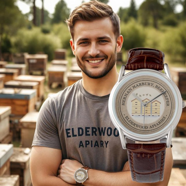 Reloj De Pulsera Vigilancia del Personalizado de Beekeeper con 3 co (Subido por el creador)