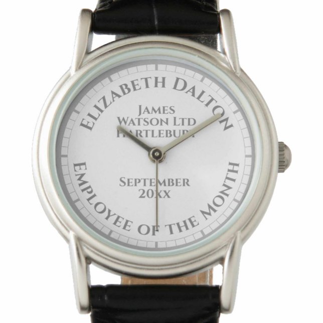 Reloj De Pulsera Vigilancia del premio al empleado del mes (Subido por el creador)