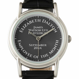 Reloj De Pulsera Vigilancia del premio al empleado del mes