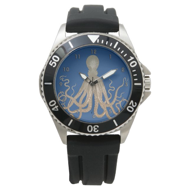 Reloj De Pulsera Vigilancia del pulpo (Anverso)