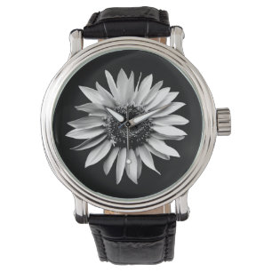 Reloj De Pulsera Vigilancia del retrato de girasol