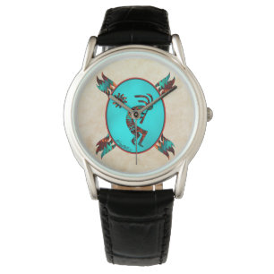 Reloj De Pulsera Vigilancia del suroeste de Kokopelli