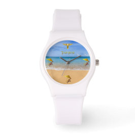 Reloj De Pulsera Vigilancia del tiempo de playa