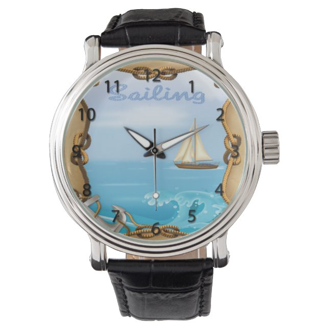 Reloj De Pulsera Vigilancia del velero (Anverso)