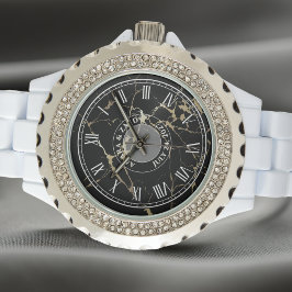 Reloj De Pulsera Vigilancia Diamante de imitación de la mujer perso