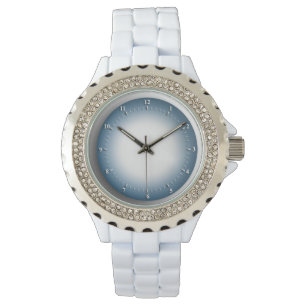 Reloj De Pulsera Vigilancia Diamante de imitación del esmalte bla