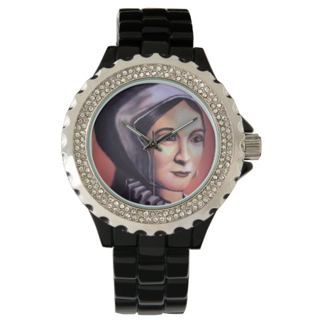Reloj De Pulsera Vigilancia femenina de St Margaret Clitherow (Anverso)