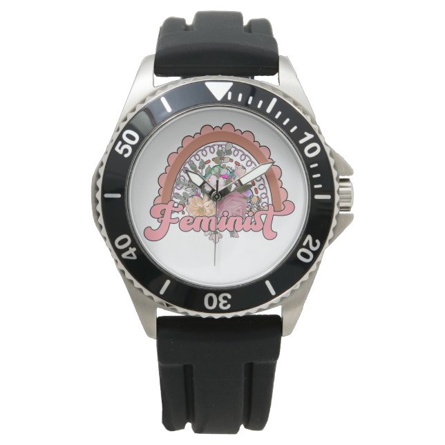 Reloj De Pulsera Vigilancia feminista (Anverso)