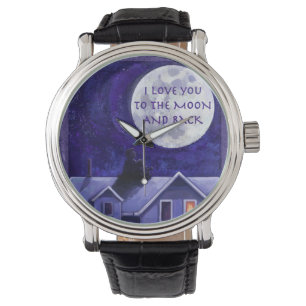 Reloj De Pulsera Vigilancia lunar