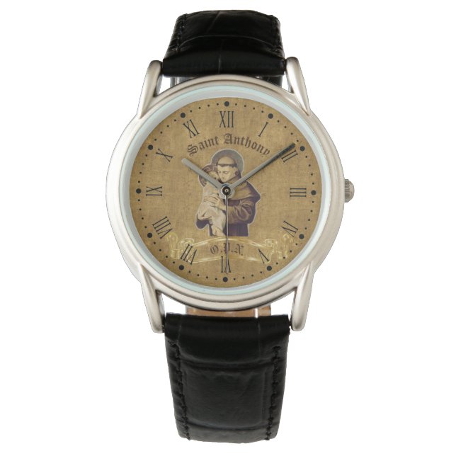 Reloj De Pulsera Vigilancia masculina de San Antonio (Anverso)